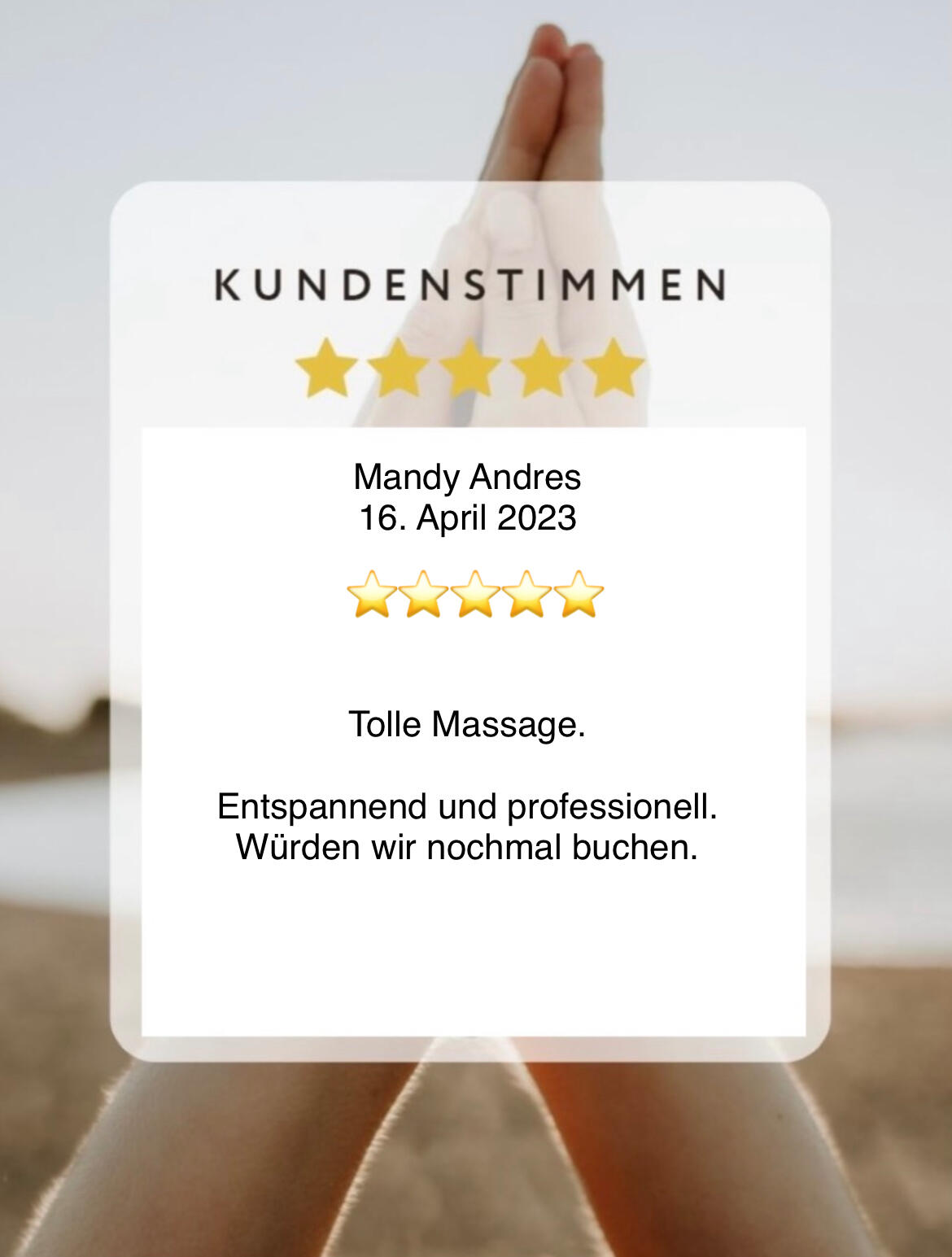 Kunden Feedback