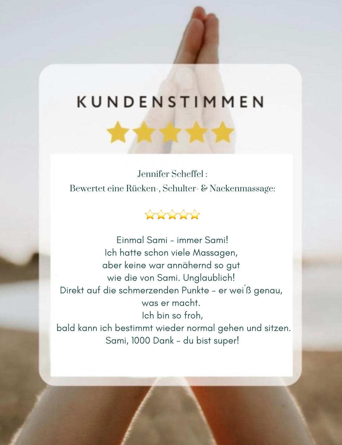 Kunden Feedback