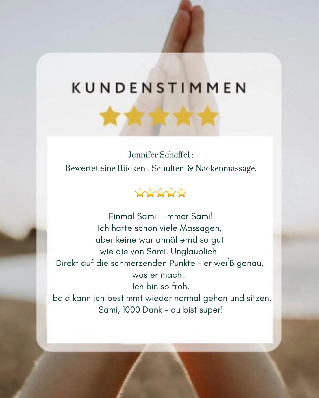 Kunden Feedback