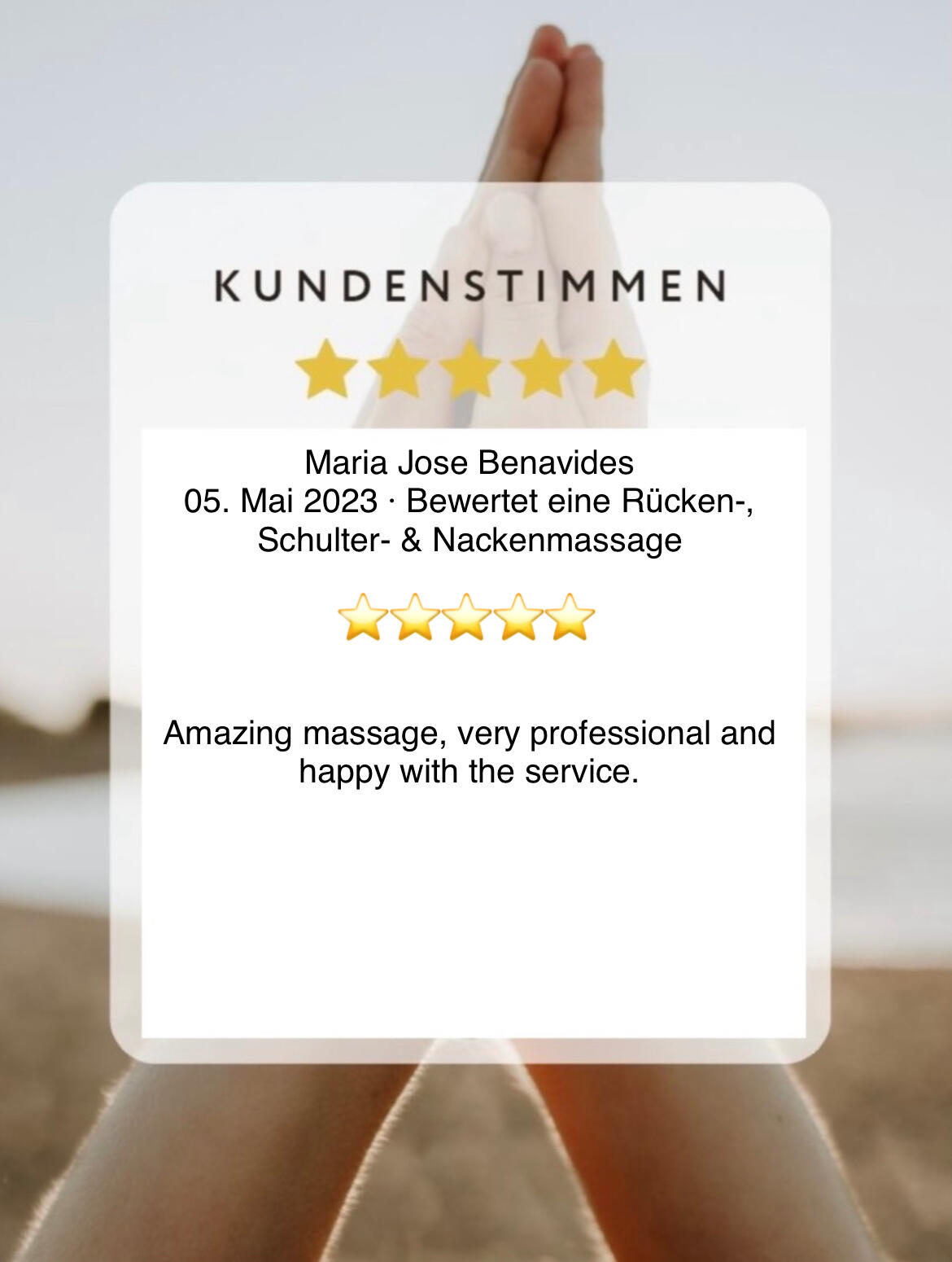 Kunden Feedback