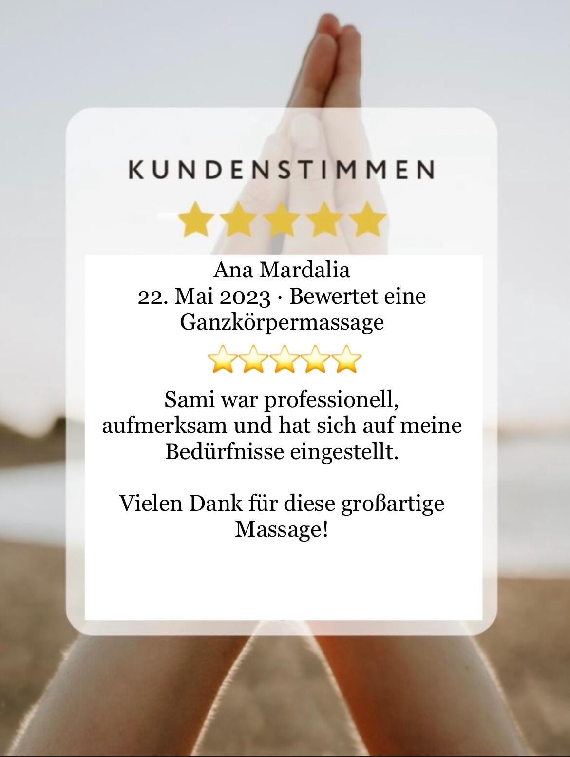 Kunden Feedback