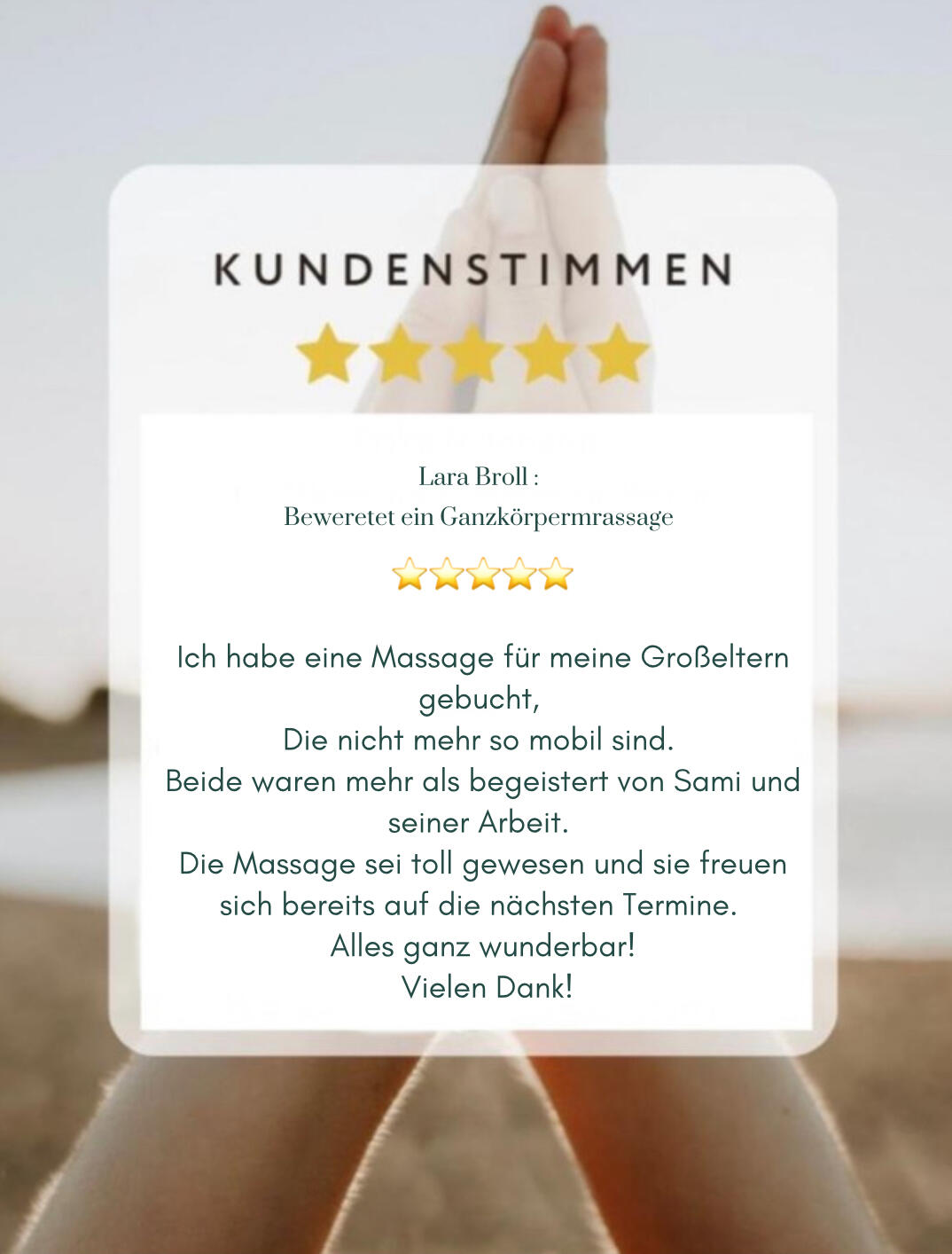 Kunden Feedback