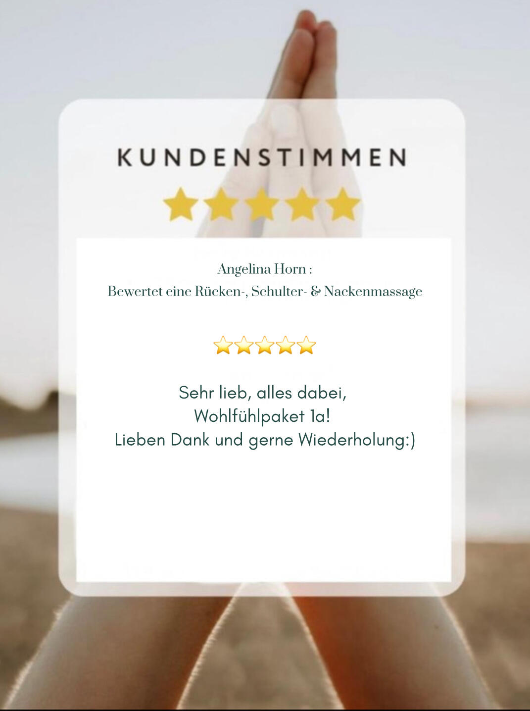 Kunden Feedback