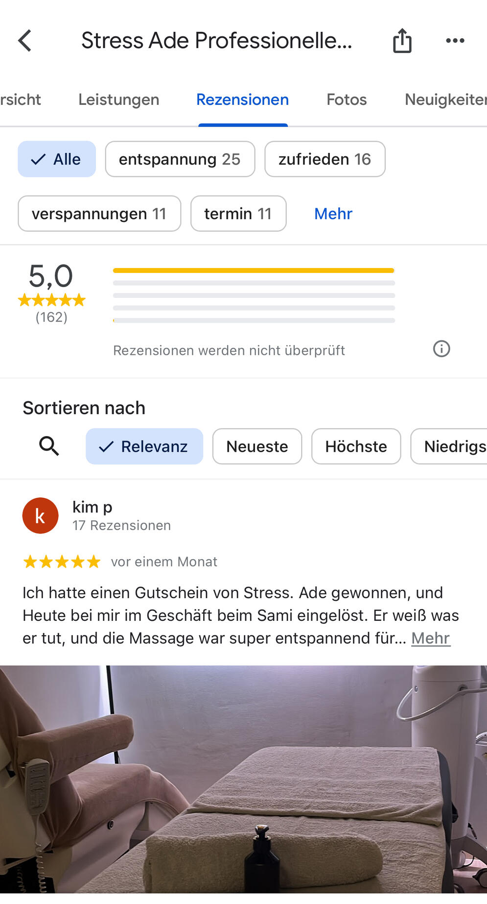 Kunden Feedback