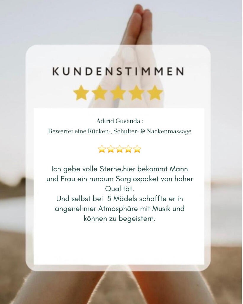 Kunden Feedback